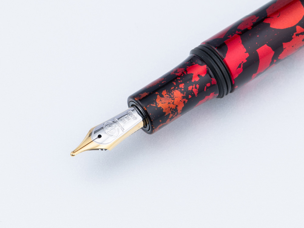 The Pitch Black Universe Urushi Fountain Pen